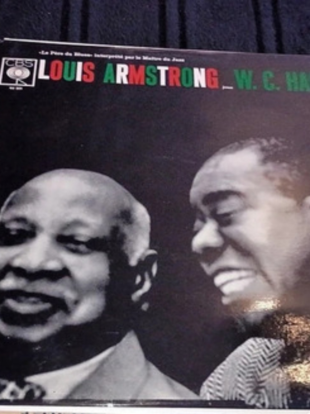 CBS Louis Armstrong Plays W. C. Handy Vinyl Record